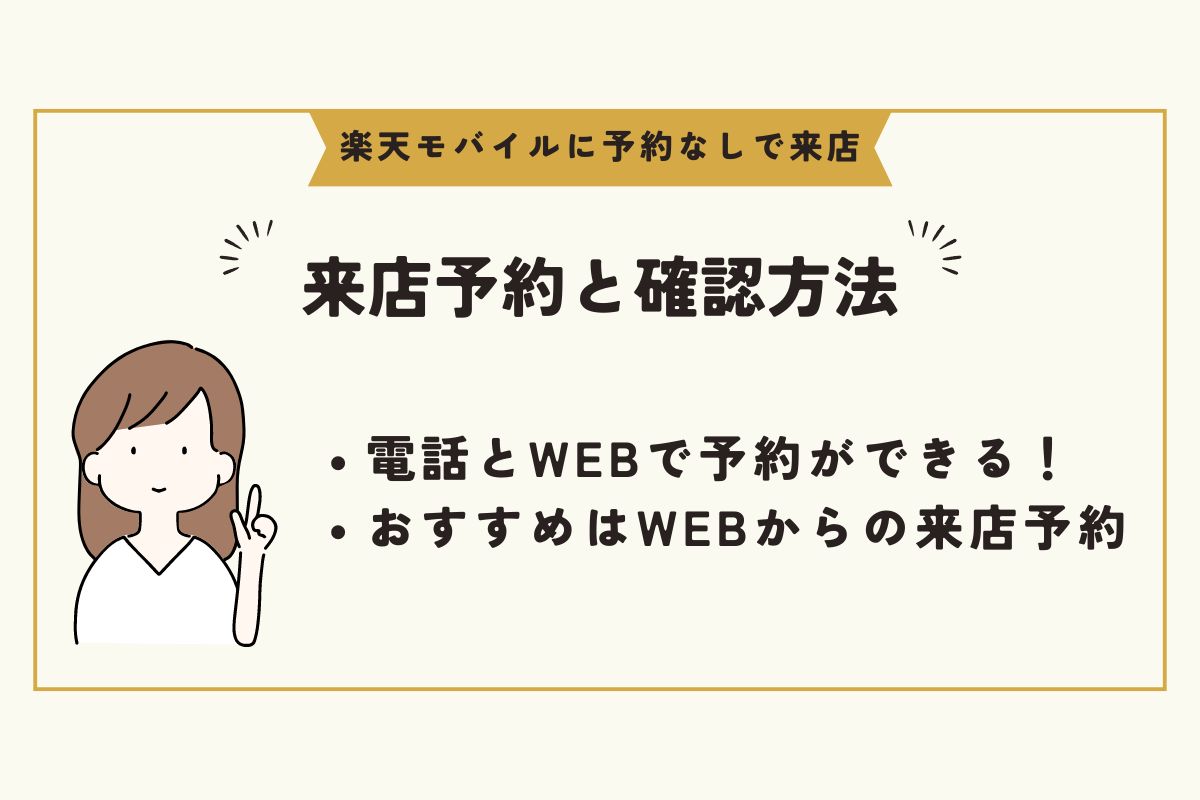 楽天モバイル　予約なし